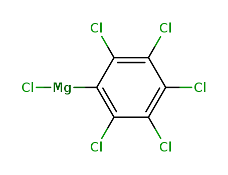 Molecular Structure of 31279-13-7 (Magnesium, chloro(pentachlorophenyl)-)