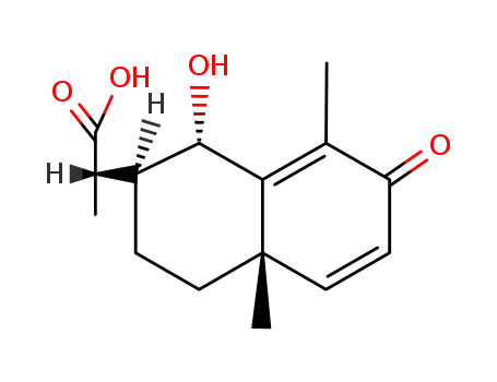 (1S,αS)-1,2,3,4,4a,7-Hexahydro-1β-hydroxy-α,4aα,8-trimethyl-7-oxonaphthalene-2α-acetic acid