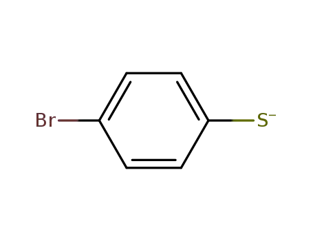 Molecular Structure of 26972-20-3 (4-bromo-benzenethiol; deprotonated form)