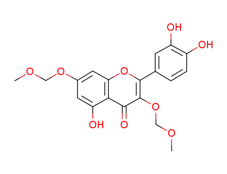2-(3,4-dihydroxyphenyl)-5-hydroxy-3,7-bis(methoxymethoxy)-4H-chromen-4-one