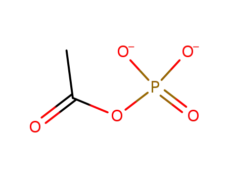 Acetyl phosphate(2-)