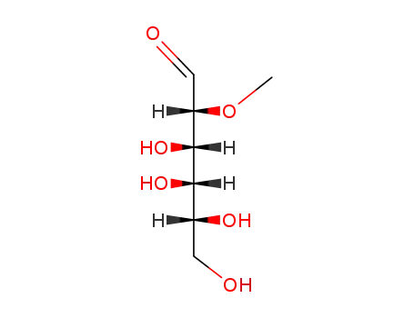 Molecular Structure of 4060-33-7 (D-Galactose, 2-O-methyl-)
