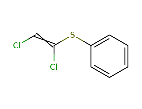 Molecular Structure of 88388-85-6 (Benzene, [(1,2-dichloroethenyl)thio]-)