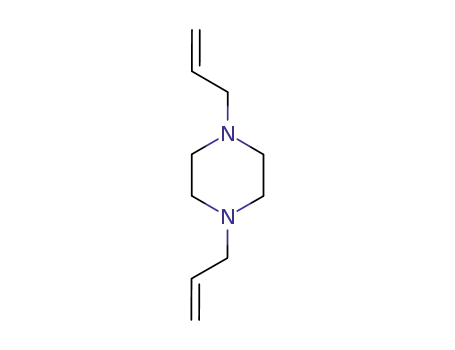 Molecular Structure of 13173-24-5 (Piperazine, 1,4-di-2-propenyl- (9CI))