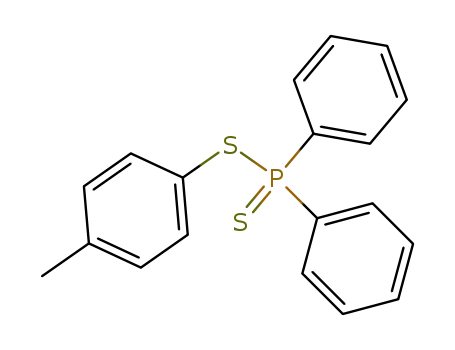 Diphenyl-S-p-tolyl-dithiophosphinat