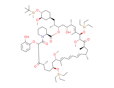 Molecular Structure of 930803-50-2 (C<sub>75</sub>H<sub>129</sub>O<sub>14</sub>Si<sub>3</sub>N)