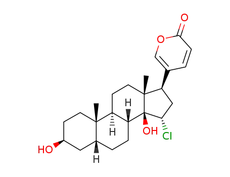 15α-chloro-3β,14-dihydroxy-5β,14β-bufa-20,22-dienolide