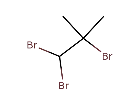 Molecular Structure of 15331-16-5 (1,1,2-tribromo-2-methyl-propane)
