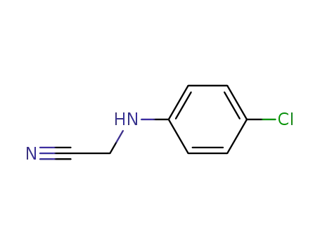 Molecular Structure of 24889-92-7 ([(4-chlorophenyl)amino]acetonitrile)