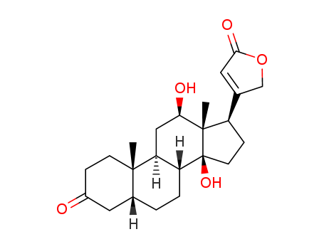 (5BETA)-12,BETA,14-DIHYDROXY-3-OXOCARD-20(22)-ENOLIDECAS