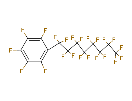 Benzene, pentafluoro(heptadecafluorooctyl)-
