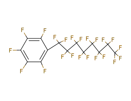 Molecular Structure of 54387-09-6 (Benzene, pentafluoro(heptadecafluorooctyl)-)