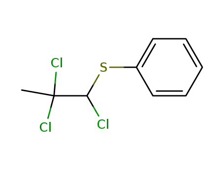 (1,2,2-Trichloro-propylsulfanyl)-benzene
