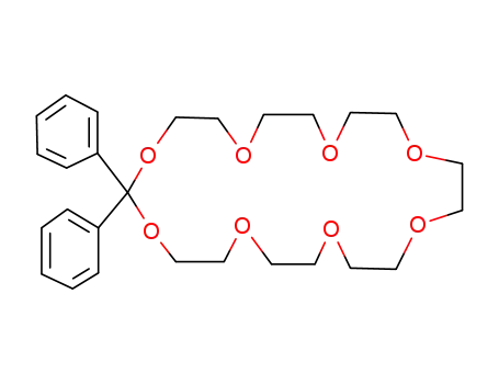 Molecular Structure of 101858-70-2 (2,2-diphenyl-23-crown-8)