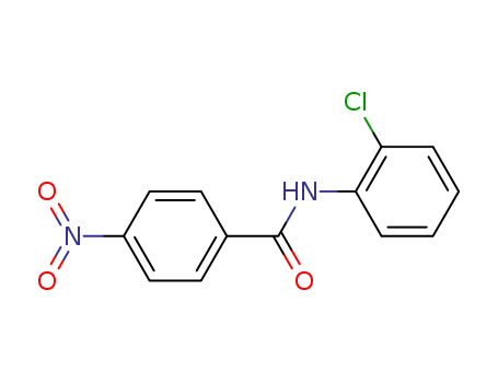 Benzamide,N-(2-chlorophenyl)-4-nitro- cas  2585-28-6