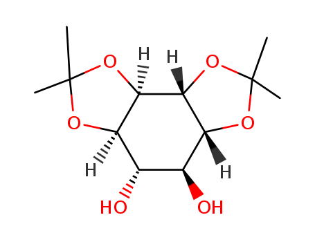 D-chiro-Inositol,1,2:5,6-bis-O-(1-methylethylidene)- cas  40617-60-5