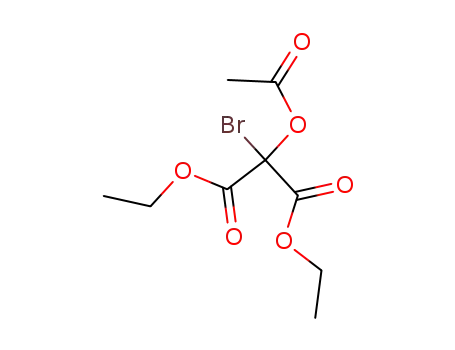 Molecular Structure of 60308-73-8 (diethyl α-acetoxy-α-bromomalonate)