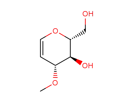 Molecular Structure of 71072-42-9 (3-O-Methyl-D-glucal)