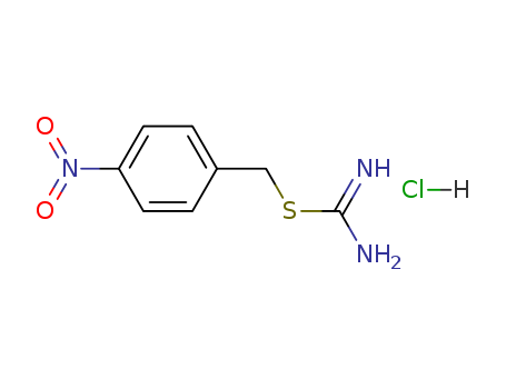 (4-nitrophenyl)methyl carbamimidothioate hydrochloride