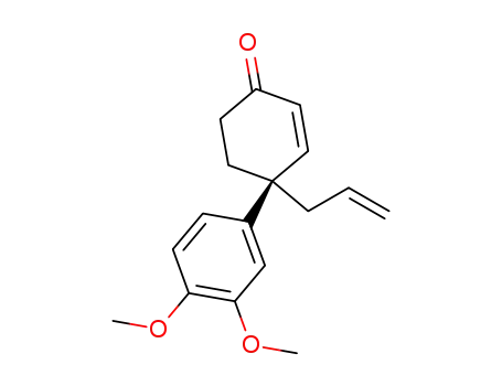 (4R)-4-(3,4-DiMethoxyphenyl)-4-(2-propen-1-yl)-2-cyclohexen-1-one