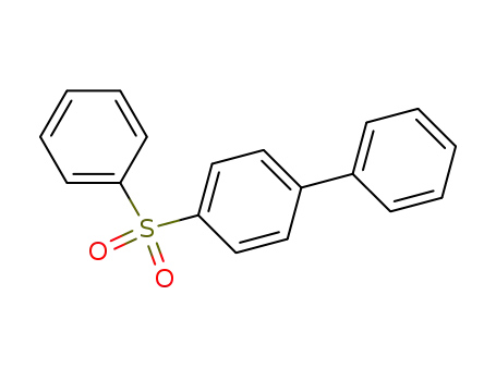 Molecular Structure of 1230-51-9 (1,1'-Biphenyl, 4-(phenylsulfonyl)-)