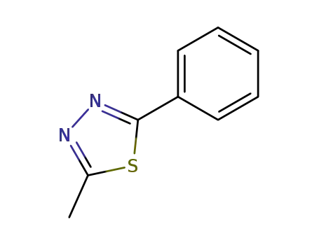 Molecular Structure of 1456-72-0 (2-methyl-5-phenyl-1,3,4-thiadiazole)