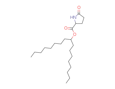 Molecular Structure of 37673-32-8 (1-octylnonyl 5-oxo-L-prolinate)