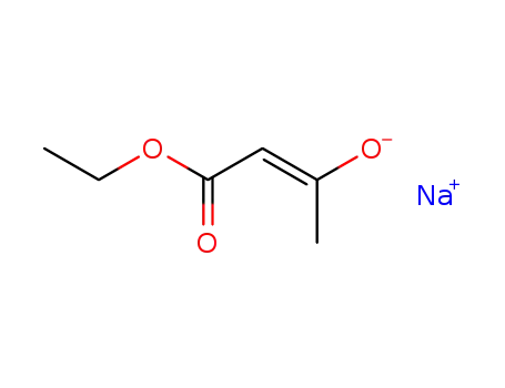 Molecular Structure of 20412-62-8 (ETHYL ACETOACETATE  SODIUM SALT)