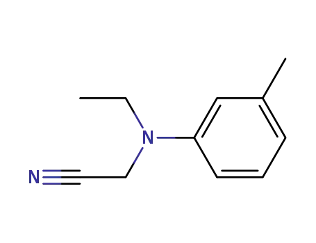 Molecular Structure of 63133-74-4 ([ethyl(3-methylphenyl)amino]acetonitrile)