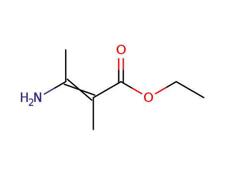 Molecular Structure of 14369-90-5 (METHYL 3-AMINO-2-METHYLCROTONATE)