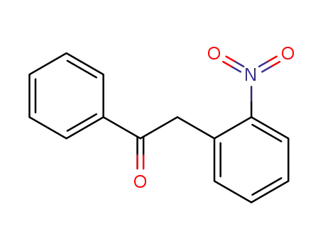 Molecular Structure of 4212-33-3 (Ethanone, 2-(2-nitrophenyl)-1-phenyl-)