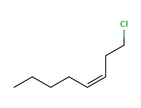Molecular Structure of 79520-50-6 (3-Octene, 1-chloro-, (Z)-)