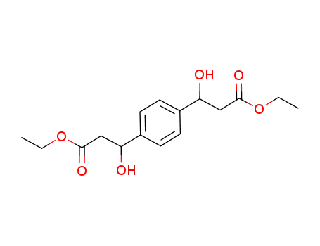 Molecular Structure of 63133-89-1 (diethyl beta,beta'-dihydroxybenzene-1,4-dipropionate)