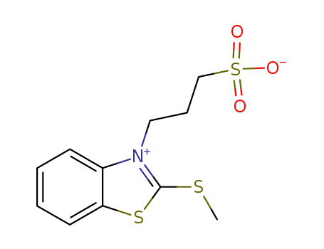 Benzothiazolium,2-(methylthio)-3-(3-sulfopropyl)-, inner salt