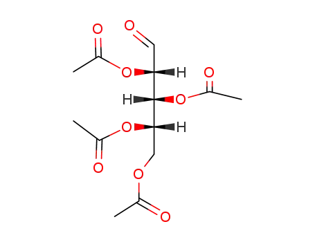 Molecular Structure of 1195193-89-5 (Tetra-<i>O</i>-acetyl-<i>aldehydo</i>-L-xylose)