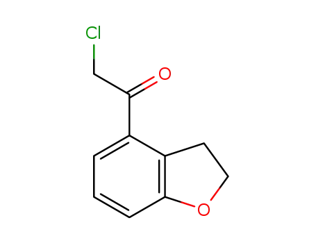 Ethanone, 2-chloro-1-(2,3-dihydro-4-benzofuranyl)- (9CI)