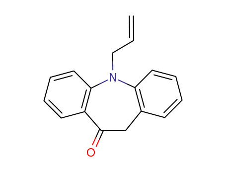 Molecular Structure of 332081-70-6 (5,11-dihydro-5-(2-propen-1-yl)-10H-dibenz[b,f]azepin-10-one)