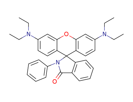 Spiro[1H-isoindole-1,9'-[9H]xanthen]-3(2H)-one,3',6'-bis(diethylamino)-2-phenyl-