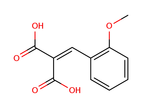2-(2-methoxybenzylidene)malonic acid