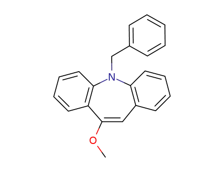 Molecular Structure of 10465-66-4 (5-benzyl-10-methoxyiminostilbene)