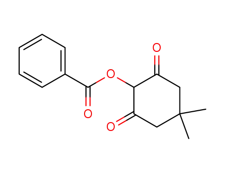 Molecular Structure of 70990-53-3 (Monobenzoyloxydimedon)