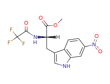 6-nitro-Nα-trifluoroacetyl-L-tryptophan methyl ester