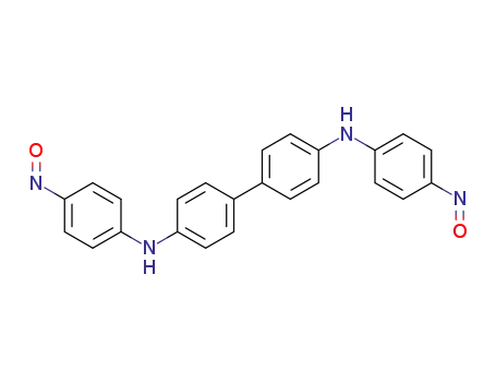 Molecular Structure of 88855-71-4 (<i>N</i>,<i>N</i>'-bis-(4-nitroso-phenyl)-benzidine)