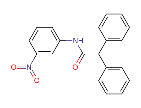 Molecular Structure of 70298-76-9 (N-(3-Nitrophenyl)-diphenylacetamid)