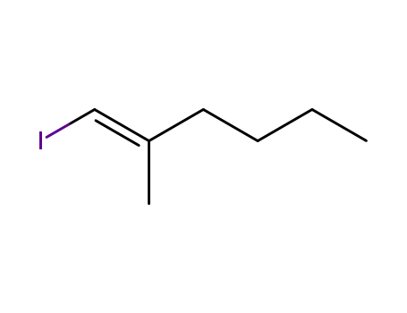 1-Hexene, 1-iodo-2-methyl-, (E)-