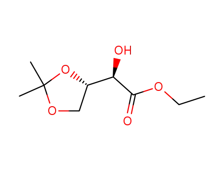 ethyl (2R)-2-[(1S)-3,3-dimethyl(2,4-dioxolanyl)]-2-hydroxyacetate