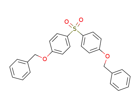 Molecular Structure of 71338-01-7 (bis(4-benzyloxyphenyl) sulphone)