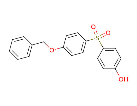 4-Benzyloxyphenyl 4-Hydroxyphenyl Sulfone 4-[(4-Benzyloxyphenyl)sulfonyl]phenol 4-HYDROXY-4'-BENZYLOXY DIPHENYL SULFONE 63134-33-8 99% min
