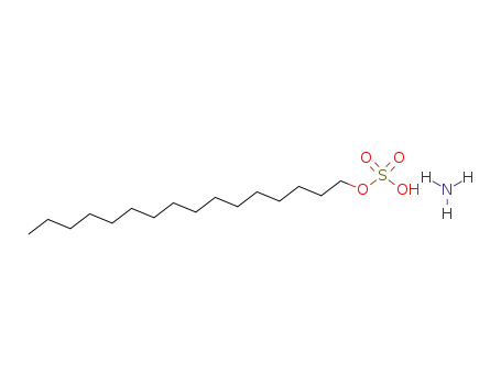 Molecular Structure of 4696-47-3 (ammonium hexadecyl sulphate)