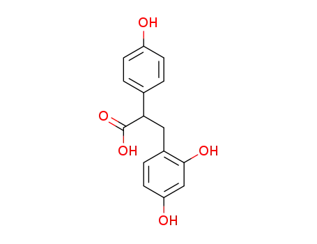 3-(2,4-dihydroxyphenyl)-2-(4-hydroxyphenyl)propanoic acid